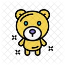 Bear Character Balloon Icon