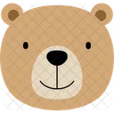 Bear Animal Face Icon