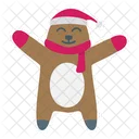 Christmas Xmas Bear Icon