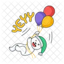 Bear Balloons  Icon