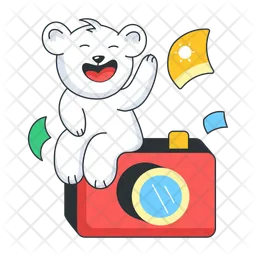 Bear Camera  Icon