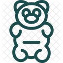 Bear Candy Bear Gummy Icon