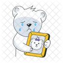 Bear Crying  Icon
