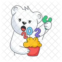 Bear Cupcake  Icon