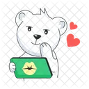 Bear Dating Bear Love Teddy Love Icon