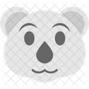 Bear Emoji Face Icon