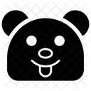 Tongue Out Bear Bear Face Emoji Icon