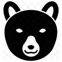 Bear Face  Icon