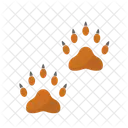 Bear Footprints  Icon