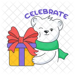 Bear Gift  Icon
