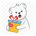 Bear Gift  Icon