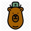 Bear White Wild Icon