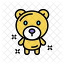 Bear Character Balloon Icon