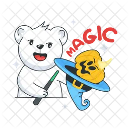Bear Magic  Icon
