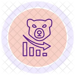 Bear Market  Icon