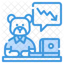 Bear Market  Icon