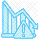 Stock Downturn Finance Icon