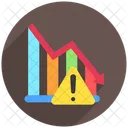 Stock Downturn Finance Icon