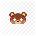 Mask Carnival Bear Icon