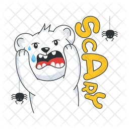 Bear Screaming  Icon