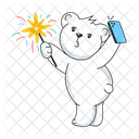 Bear Selfie  Icon