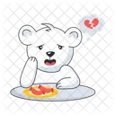 Bear Thinking  Icon