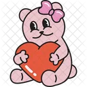 Bear Valentine  Icon