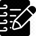 Notiz Bleistift Symbol