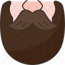 Beard Mustache Hair Icon