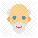 Beard Grandpa Old Icon