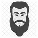 Beard Man Hair Icon