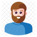 Beard Man  Icon