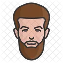 Beard Man Male Person Icon