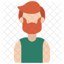 Beard Man  Icon