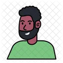 Beard Man Avatar  Icon