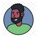 Beard Man Avatar  Icon