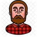 Beard man  Icon