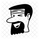 Beard Man Avatar Male Icon