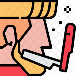Beard styling Icon