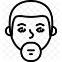 Bearded Avatar Person Icon