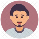 Bearded Man  Icon
