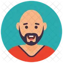 Bearded Man  Icon