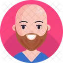 Bearded Man  Icon