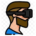 Bearded Man  Icon