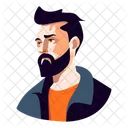 Bearded man  Icon