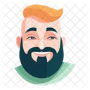 Bearded man  Icon