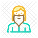 Bearded Woman  Icon