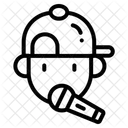Beatboxer Beatbox Snare Icon