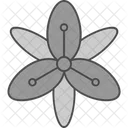 Beautiful Floral Flower Icon