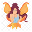 Fairy Tale Fairy Wings Beautiful Fairy Icône
